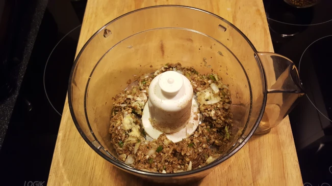 onions and spice mix