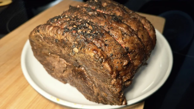 beef-joint-on-plate-on-a-board