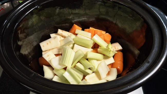 veg in slowcooker