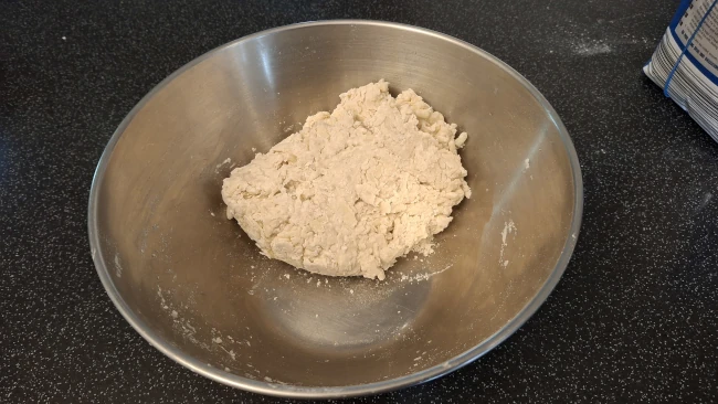 dumpling dough ready