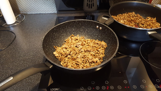 meat browning for beef and pork pasta bake meat browning