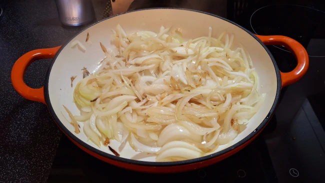 onions browning