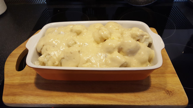 cheese sauce cauli