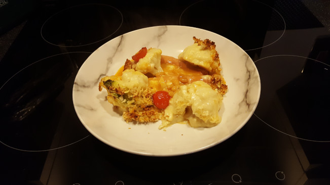 cheese breadcrumb topping