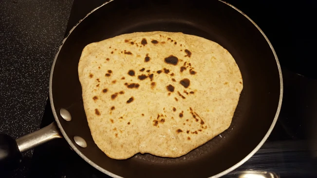 chapati cooking
