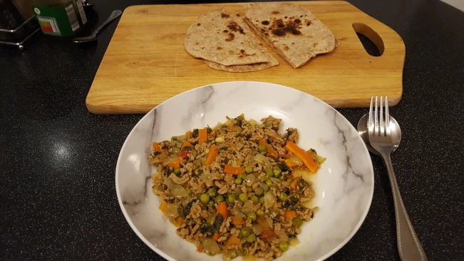 chapati cooking 01