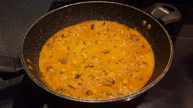 curry after ten mins