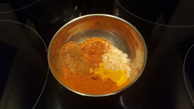spices in a dish