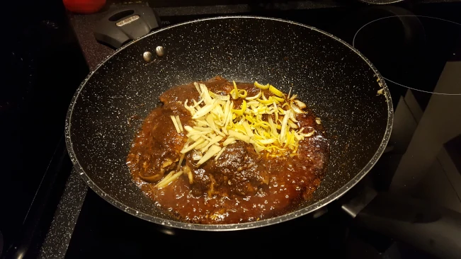 lemon garlic ginger added