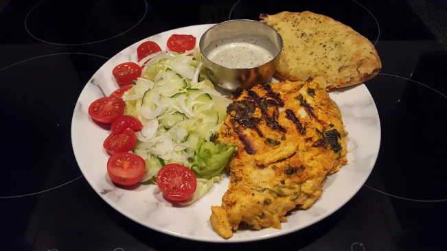 chicken tikka dinner
