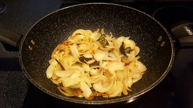 onions browned