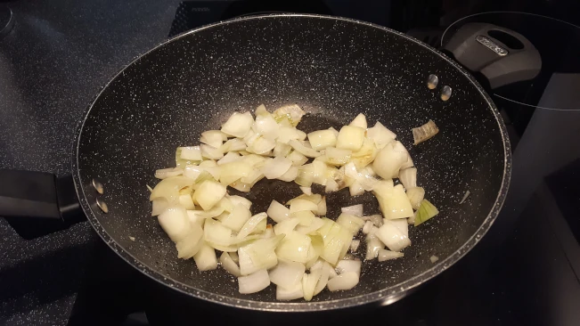 onions softened for chinese chicken curry onions softened