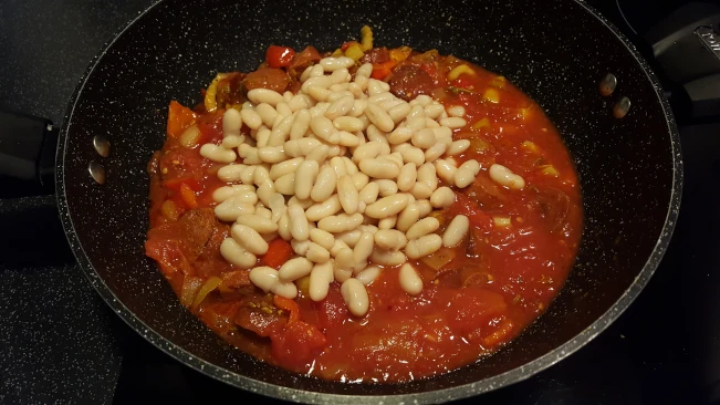 cannellini beans added