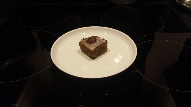 cake served