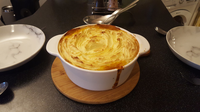 lamb mash pie ready
