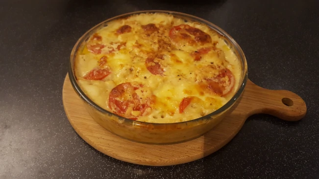 macaroni pie baked