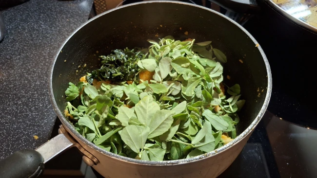 fenugreek added to veg