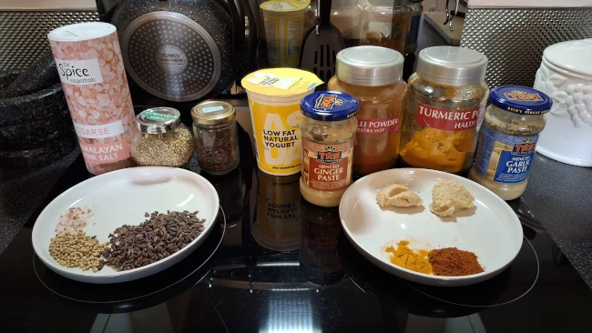 ingredients for marinade for pomegranate chicken curry ingredients for marinade