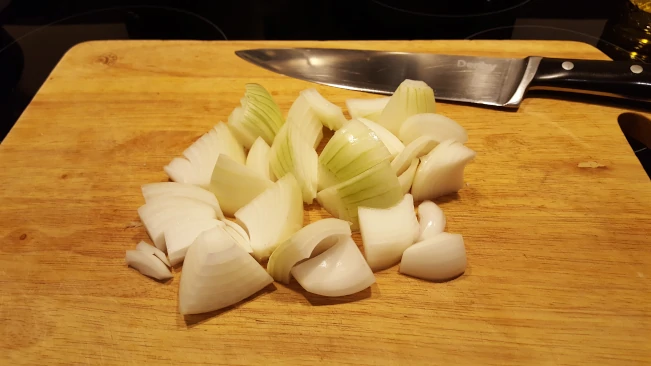onions chopped