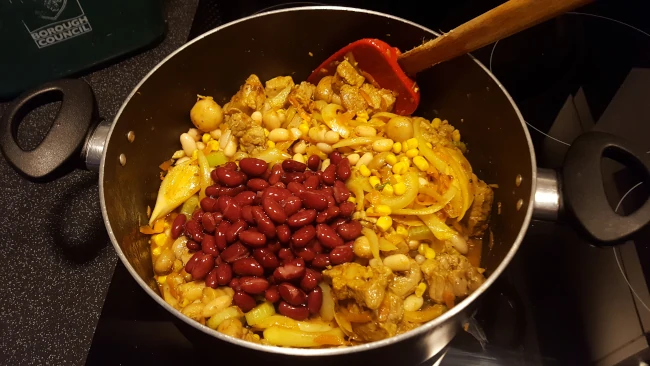kidney beans added for pork chilli add kidney beans