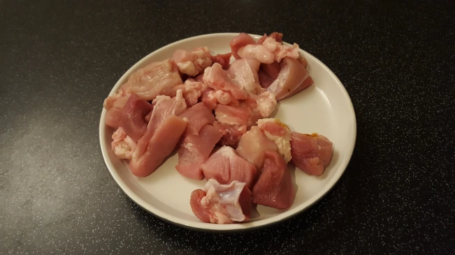 diced pork for pork madras diced pork