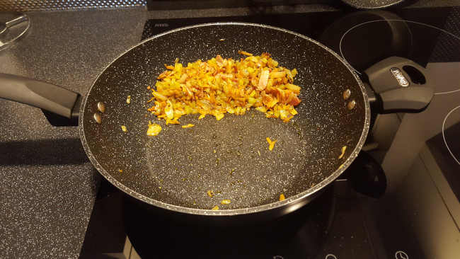 veg in pan