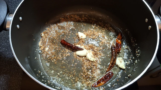 spice base browned for Sambar spice base browned