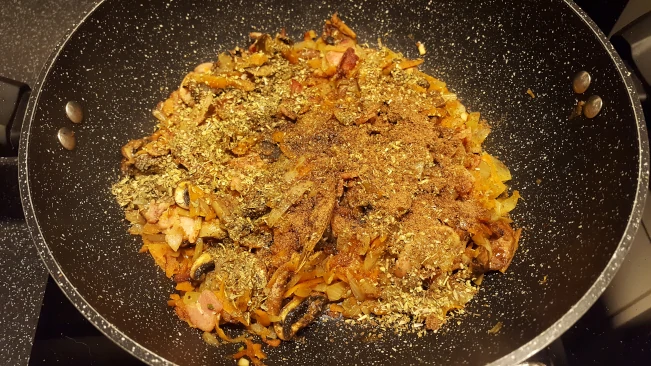 add herbs ans spices