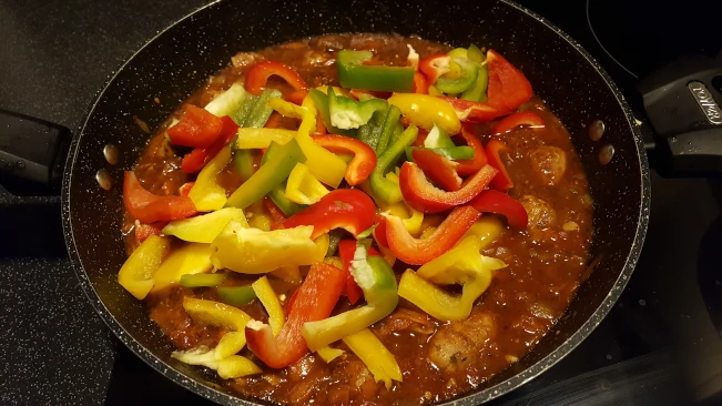add peppers