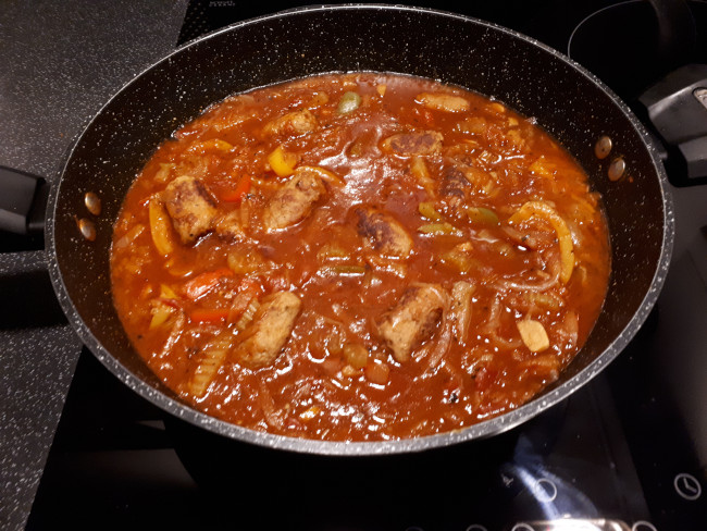Sausage Casserole In Pan