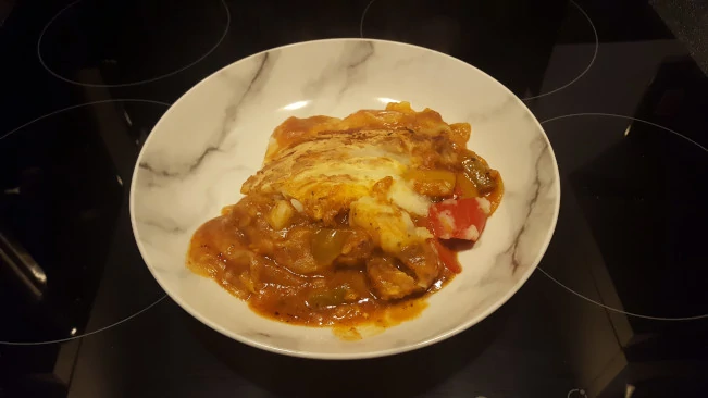 dinner plated