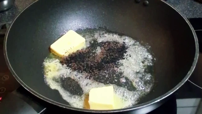 mustard and nigella seeds