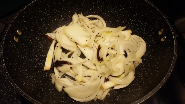 onions softening for tarka dhal onions softening