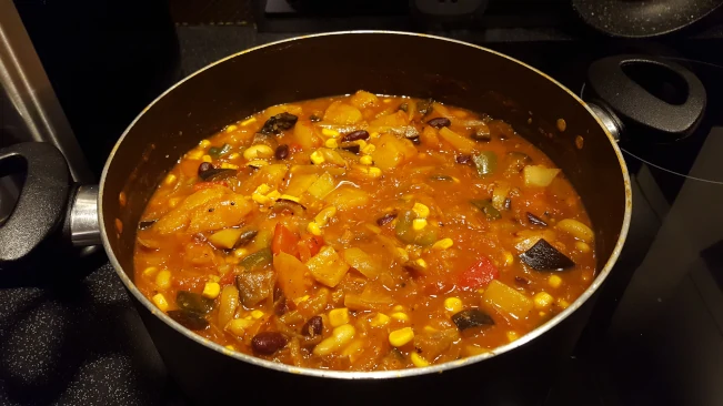 vegetarian chilli 01