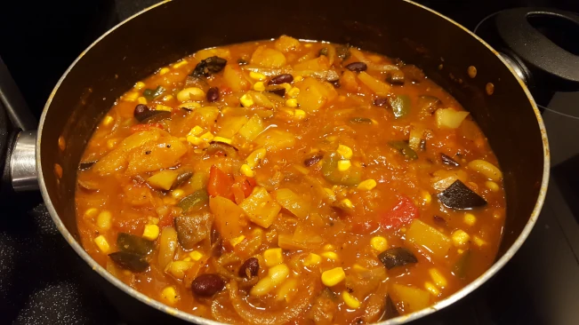 vegetarian chilli 02
