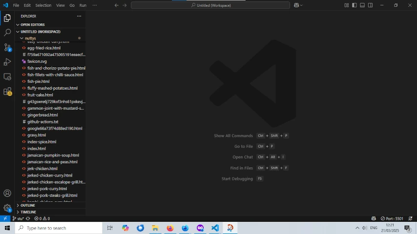 vs code nuttys kitchen vs code nuttys kitchen